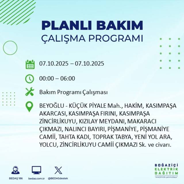 Bugün İstanbul karanlığa bürünecek! BEDAŞ açıkladı: 23 ilçede elektrikler kesilecek 53